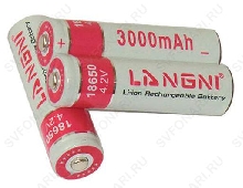 Аккумуляторы и Зарядные устройства - Аккумулятор Langni 18650 3000 mAh